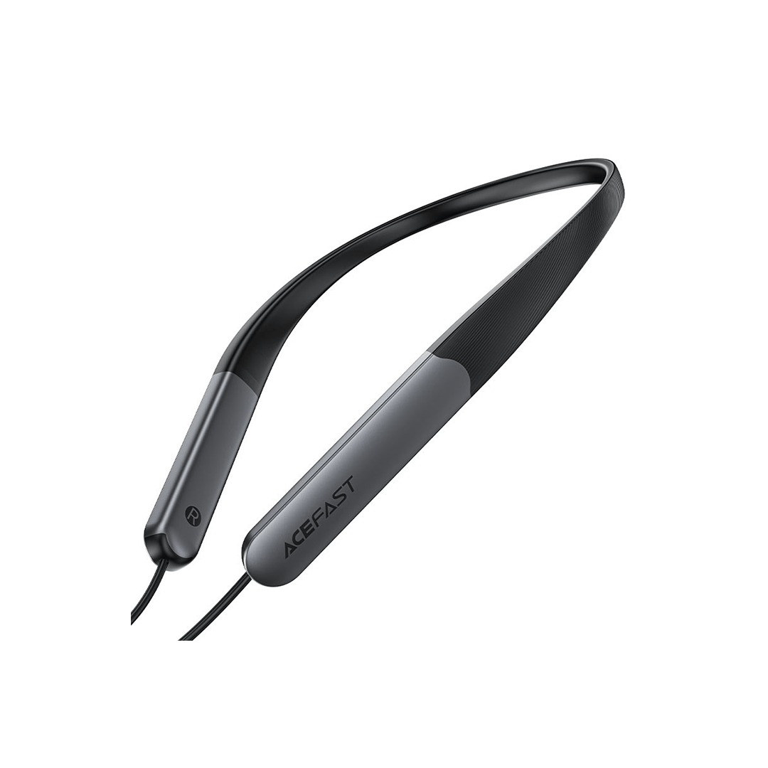 ACEFAST N1 Neck Hanging ENC Bluetooth Earphone - Black in Qatar ACEFAST N1 Neck Hanging ENC Bluetooth Earphone - Black in Qatar